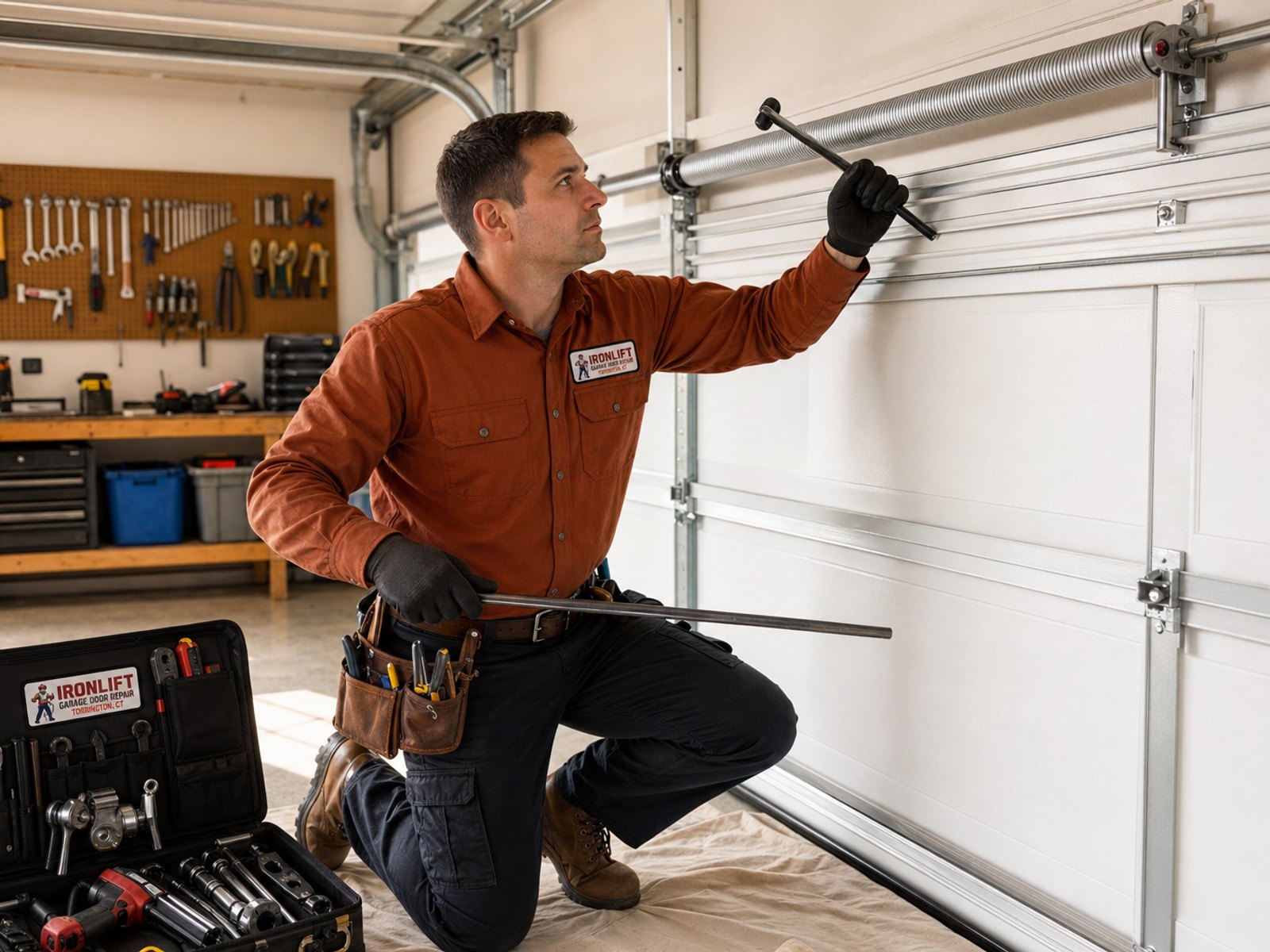 Spring Replacement Services in Torrington | IronLift Garage Doors